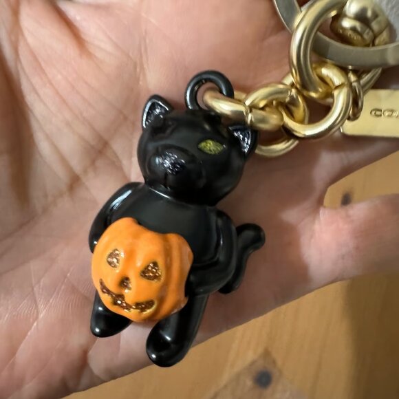 👻Coach Halloween Cat Bag Charm - Picture 4 of 6